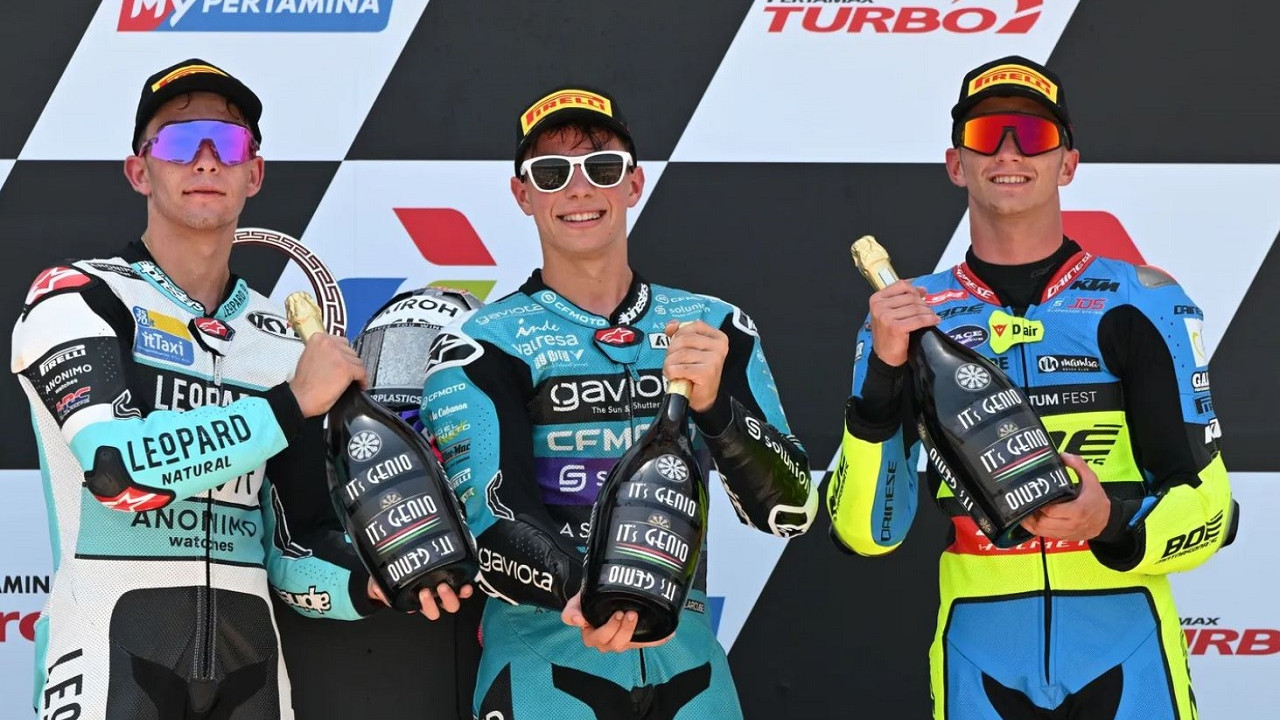 David Alonso Siap Gapai Gelar, Selangkah Lagi Juara Moto3