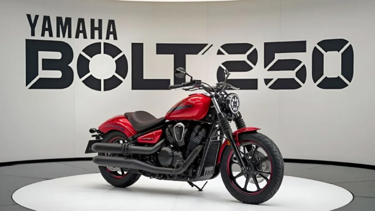 Yamaha Bolt 250 2026 Diluncurkan Cruiser 250cc Elegan, Bakal Masuk Indonesia?
