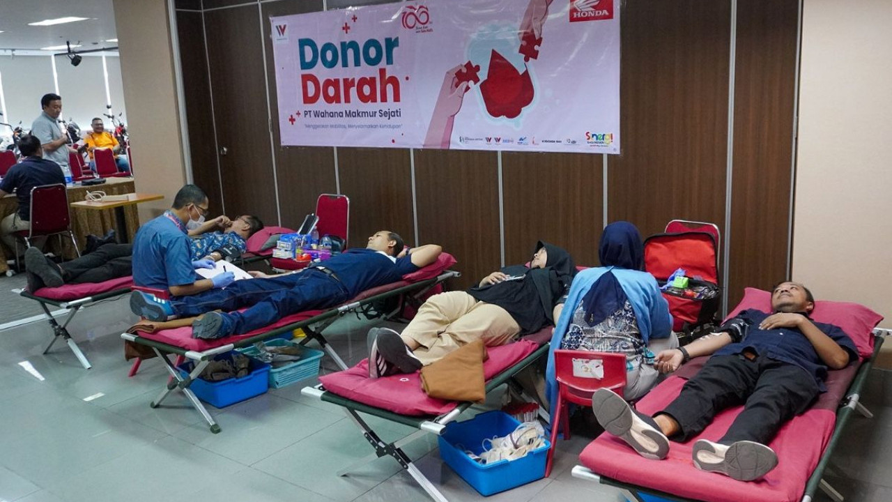 Gandeng PMI DKI Jakarta, Wahana Artha Group Gelar Donor Darah