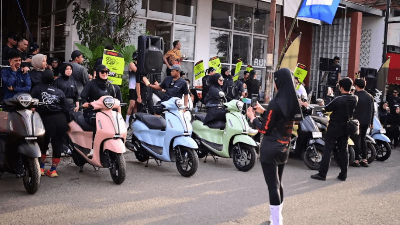 Perdana Digelar di Bone, Run The City by Grand Filano Hybrid Diserbu Ratusan Anak Muda