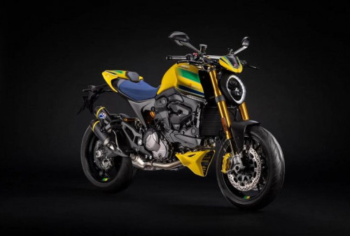 Asyik, Ducati Monster Senna Edition 2024 Bisa Dipesan di Indonesia