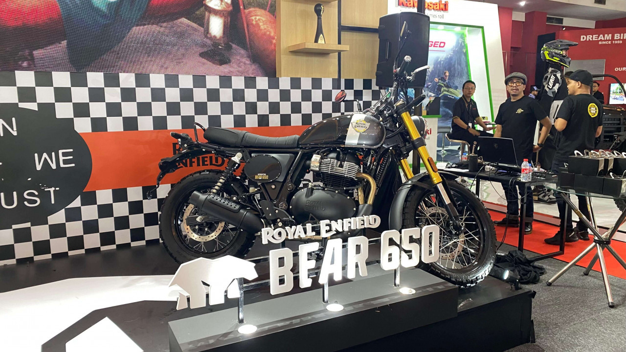Royal Enfield Bear 650 Nongol di IIMS 2026: Scrambler Buas Bertampang Retro, Segini Harganya