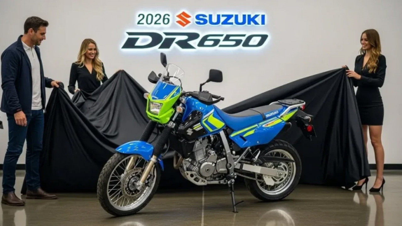 Suzuki DR650 2026 Resmi Hadir: Motor Dual-Sport Tangguh yang Siap Diajak ke Mana Saja