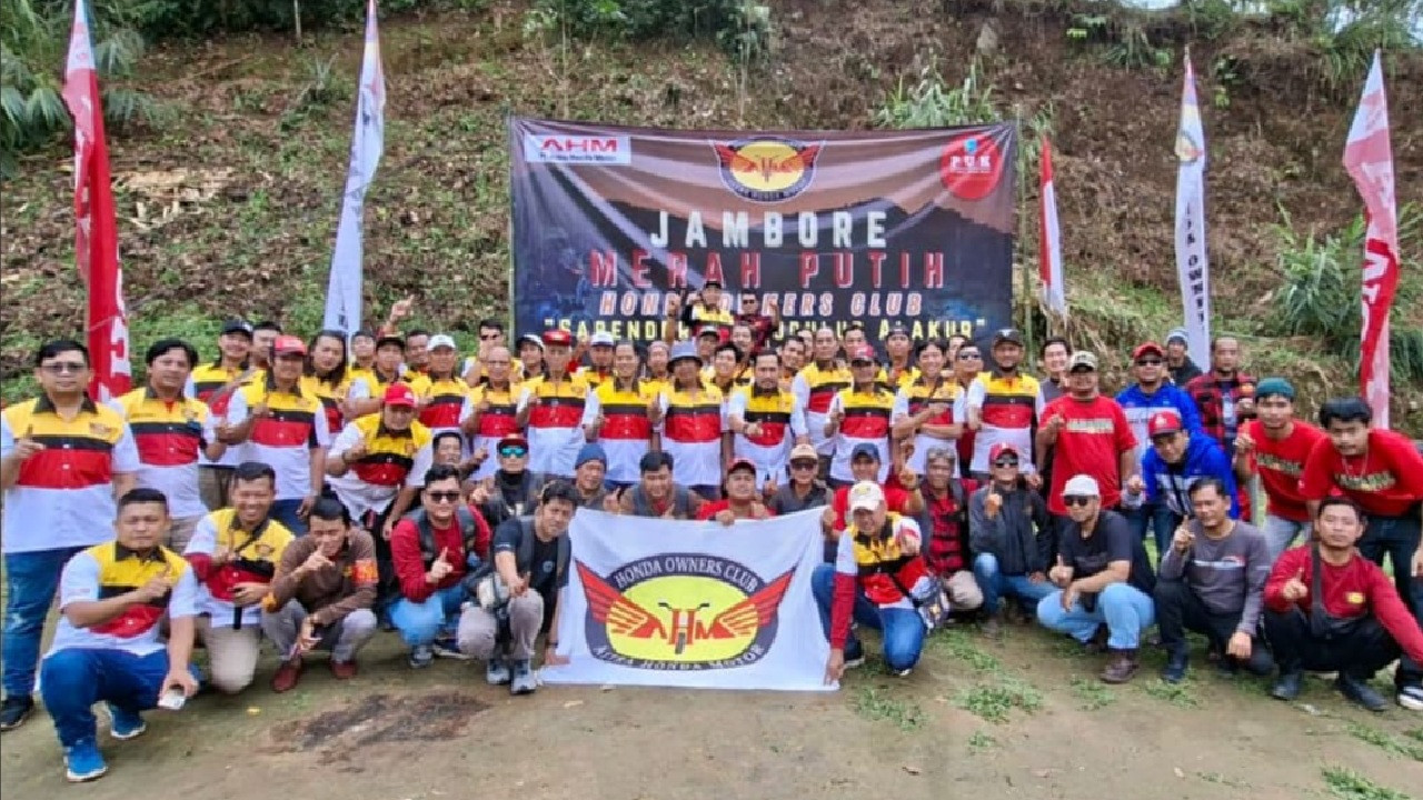 Jamnas Honda Owners Club Sukses Digelar di Subang, Ajang Silaturahmi Hingga Pelantikan Member Baru