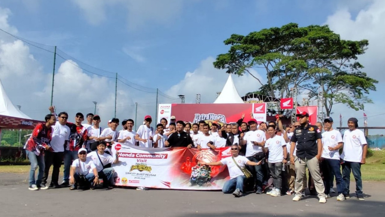 Sunmori Road to Astra Honda Dream Cup Tasikmalaya Satukan Ratusan Bikers Honda di Sirkuit Bukit Peusar
