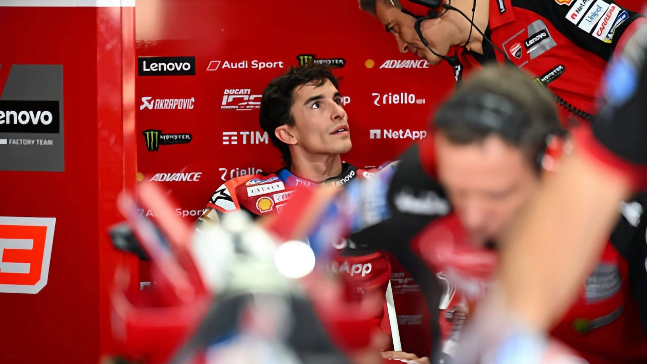 Pelek Penyok Sampai Ban Pecah, Marc Marquez Alami Nasib Apes di MotoGP Thailand 2026