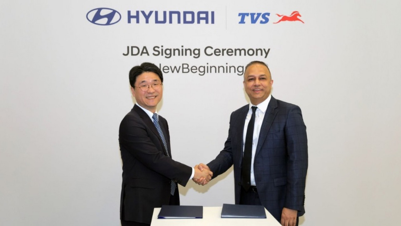 Hyundai dan TVS Motor Resmi Jalin Kerja Sama untuk Kembangkan Kendaraan Listrik Roda Tiga