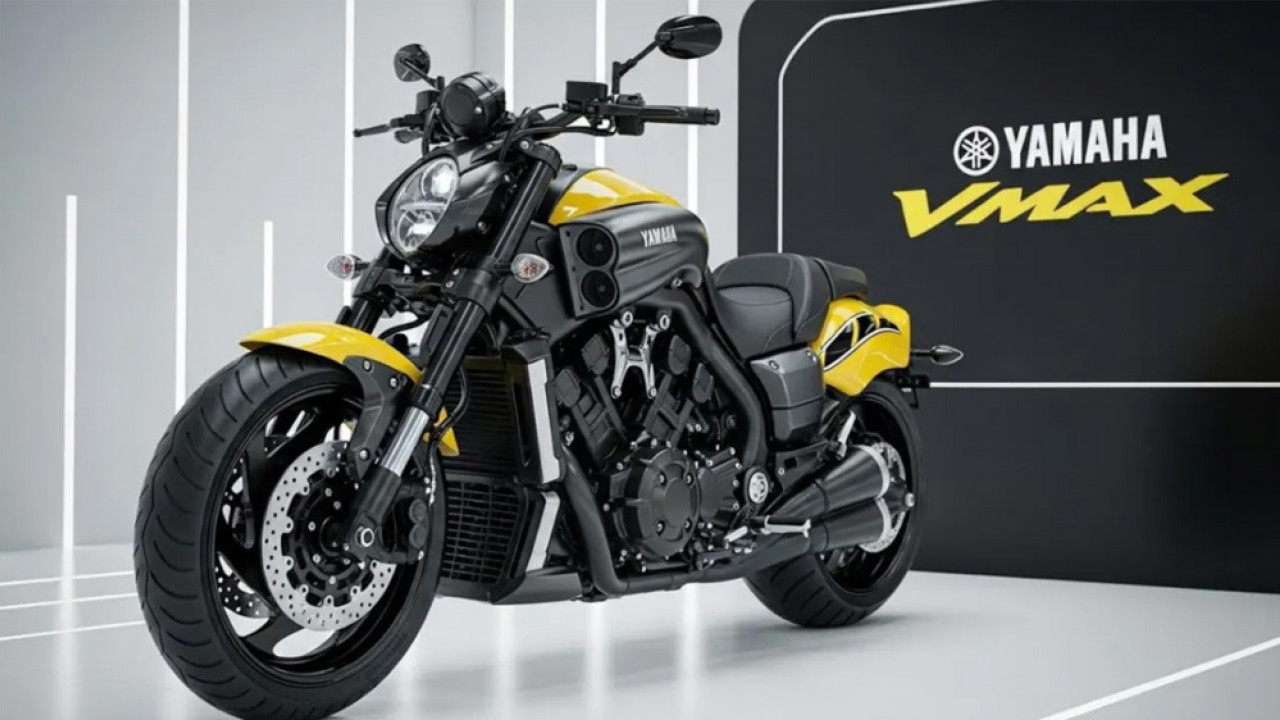Yamaha VMAX 2026, Motor Adventure yang Kini Tampil Lebih Muscle Cruiser Bertenaga & Modern
