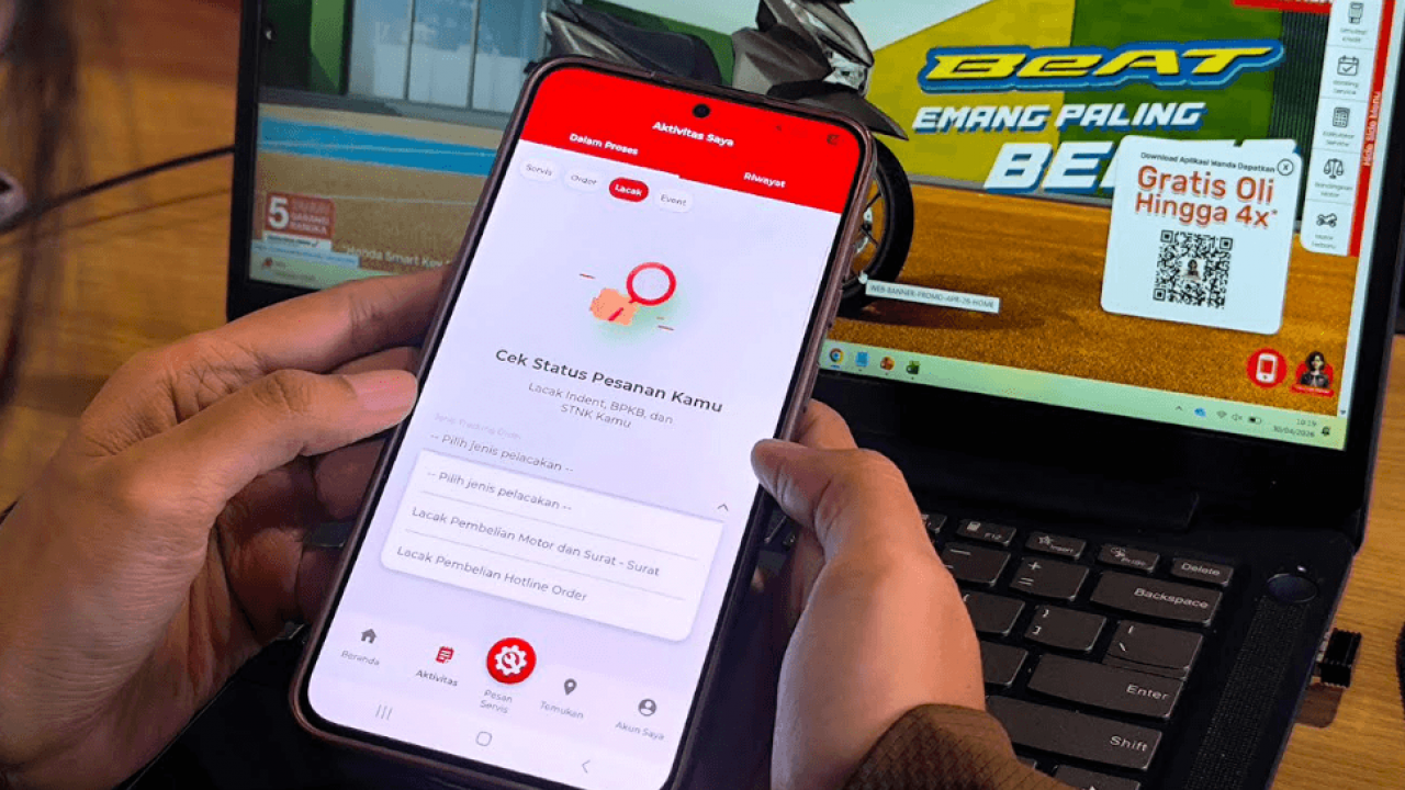 Gak Perlu Galau Nunggu Motor Dikirim Ke Rumah, Bisa Pantau Lewat Aplikasi WANDA