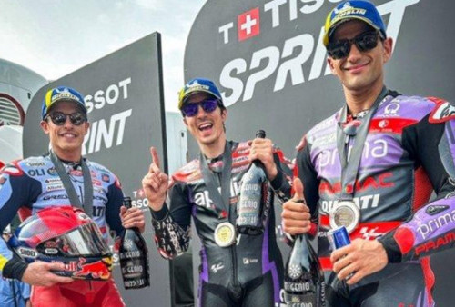 Breaking News! Akhirnya Marc Marquez Naik Podium Bersama Ducati Gresini Racing!