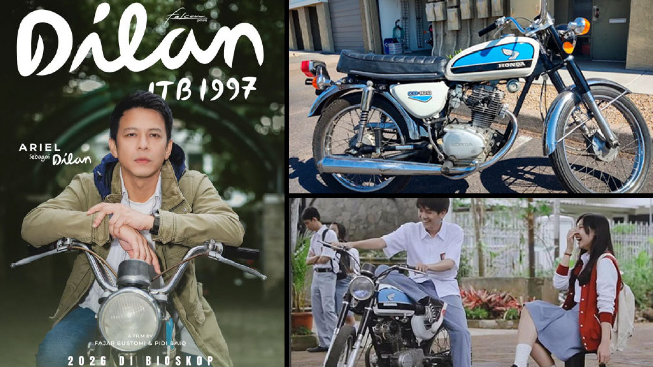 Honda CB100 1973, Motor yang Digunakan dalam Film Dilan ITB 1997, Cek Spesifikasinya di Sini