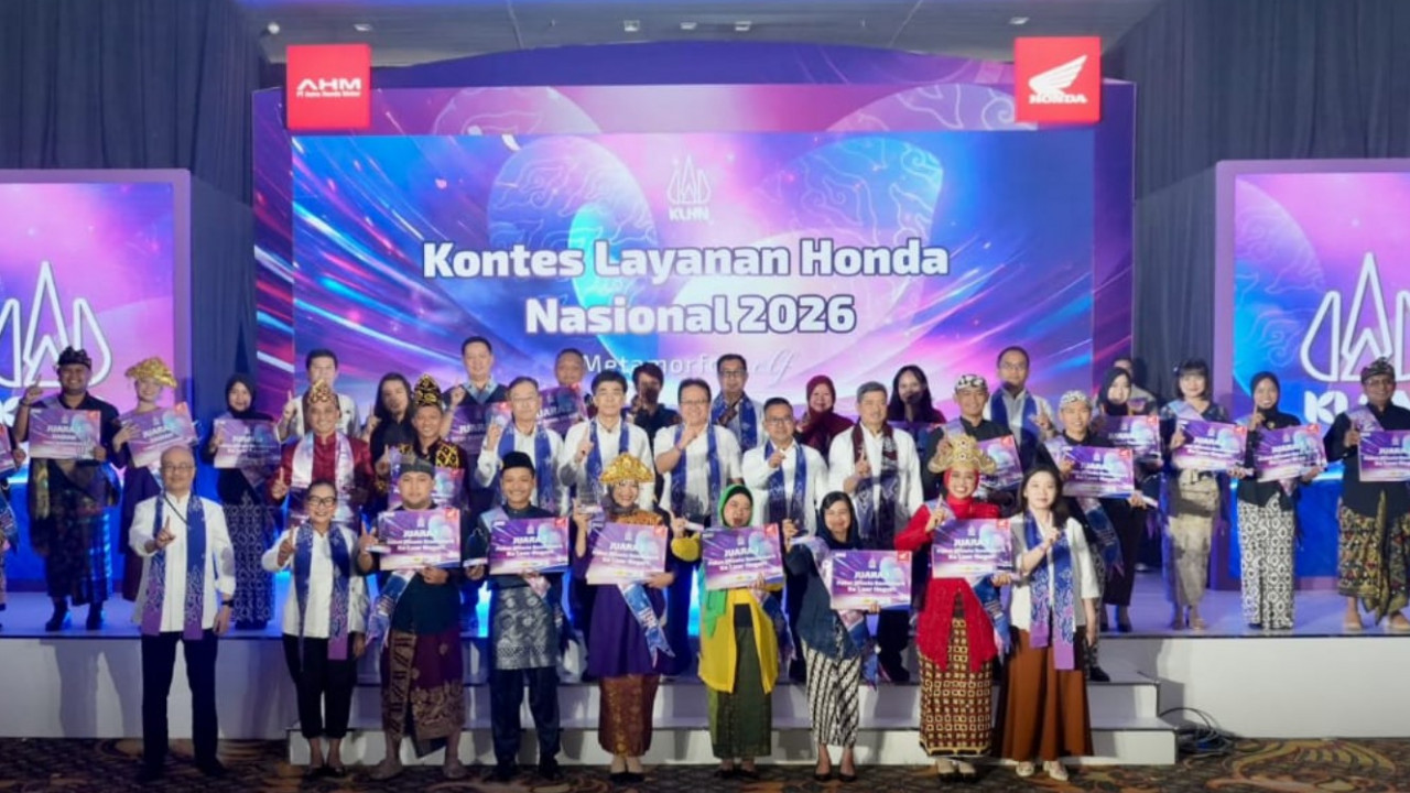 AHM Umumkan Pemenang Kontes Layanan Honda Nasional 2026, Astra Motor Bali Raih Best Main Dealer