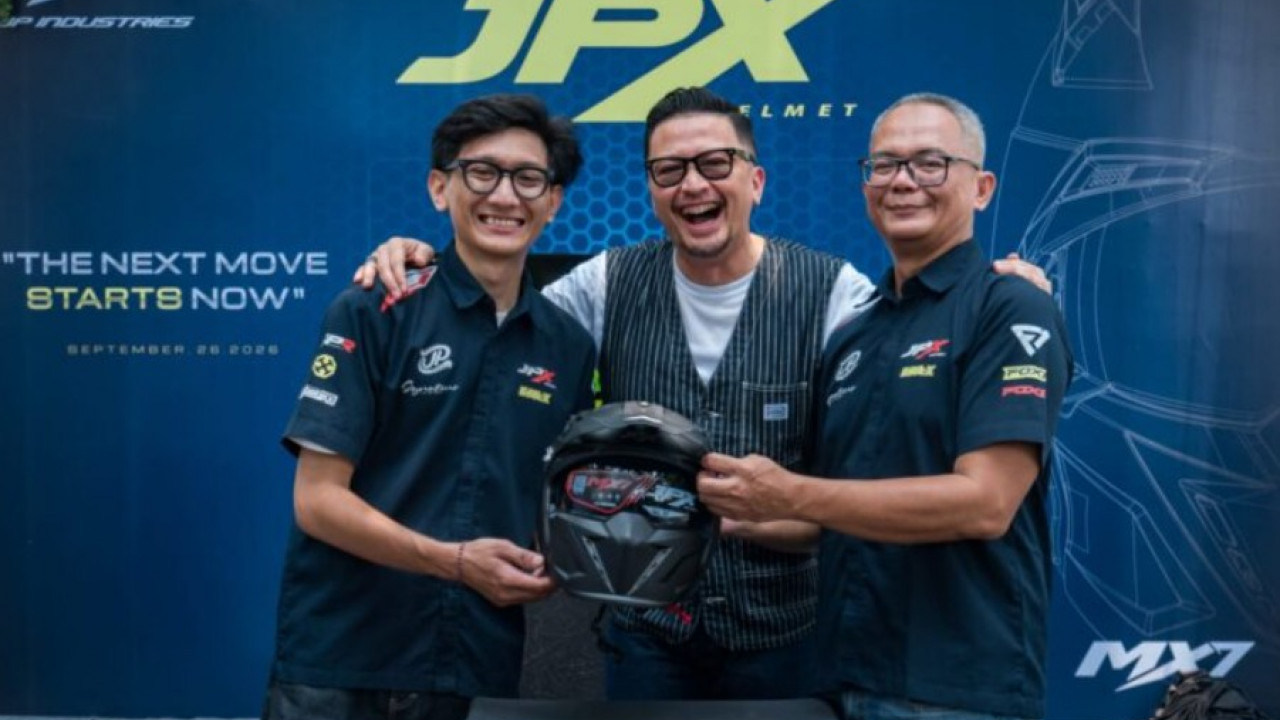 Cocok Buat Harian dan Touring! JPX Resmi Rilis Helm Modular MX7, Harga Mulai Rp 600 Ribuan
