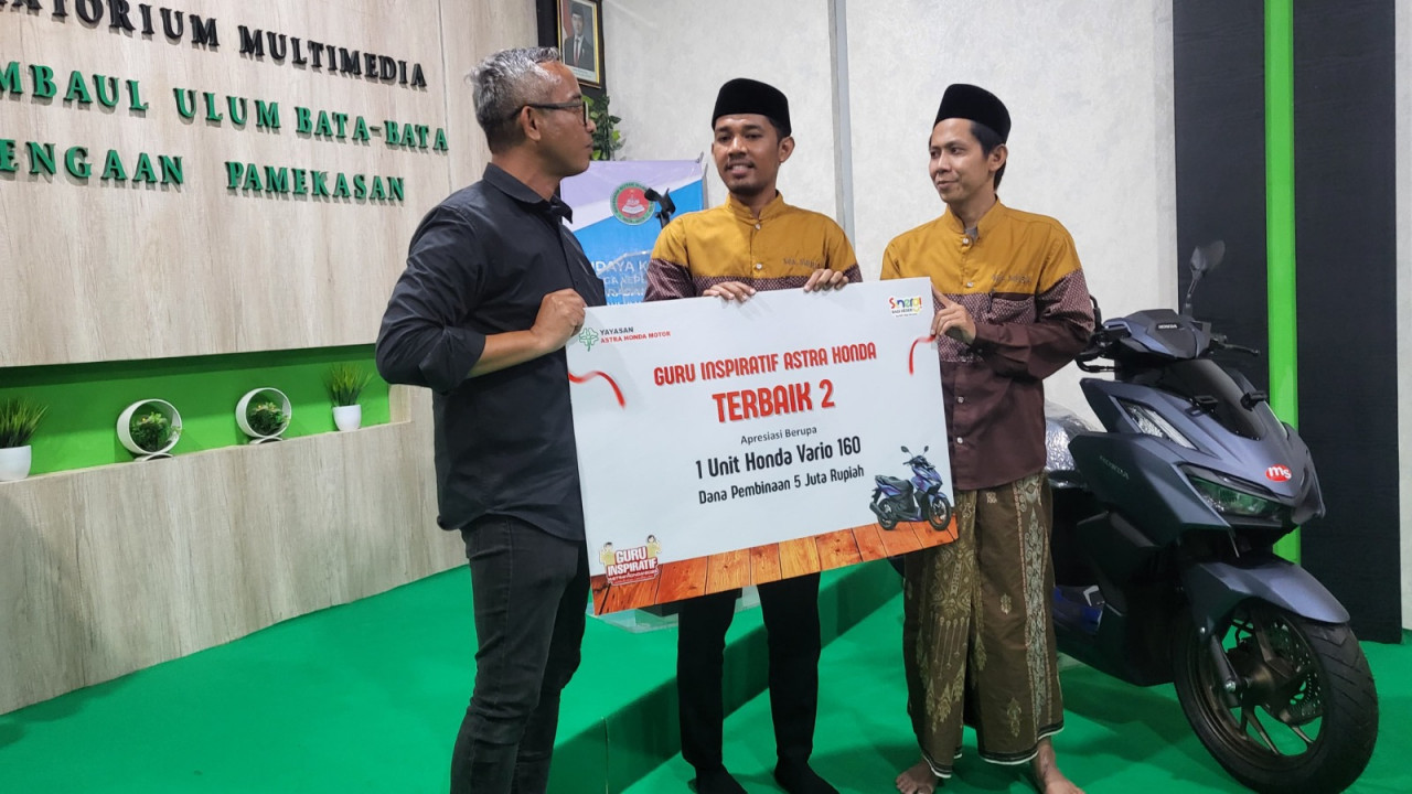 Guru Inspiratif Astra Honda 2025, Yayasan AHM Apresiasi Dedikasi Tenaga Pendidik