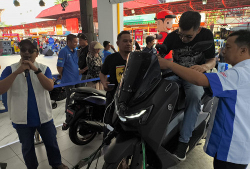 Ribuan Yamaha NMax Turbo Diburu Pengunjung PRJ 2024 