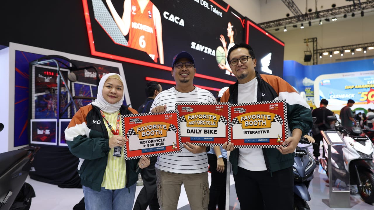 Berikut Daftar Booth dan Motor Terfavorit di IMOS 2025, Apa Aja Tuh?