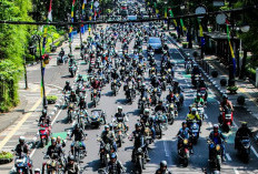 Ratusan Rider Royal Enfield Padati Jalanan Bandung dalam Acara One Ride 2025