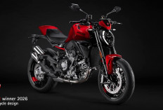 Ducati Monster Menangkan Red Dot Design Award 2026 untuk Kategori Product Design