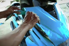 Ternyata Gampang! Begini Cara Ampuh Melepas Stiker di Bodi Motor Tanpa Merusak Cat, Cuma Pakai Bahan Dapur?