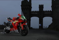 Honda Fireblade dengan Livery Khusus Meluncur, Beri Penghormatan untuk Legenda Isle of Man TT