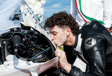Aksi Nyeleneh Nikahi Motor Sendiri, Marco Bezzecchi Resmi Perpanjang Kontrak dengan Aprilia