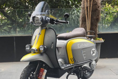 Scomadi Turismo Technica 200w 'Frank Sanderson Edition' Mejeng di GIIAS Surabaya 2026, Segini Banderolnya