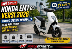 Hot Gosip: Profil Honda EM1 e: Versi 2026, Motor Listrik Minimalis yang Kini Punya Jarak Tempuh Dua Kali Lipat!