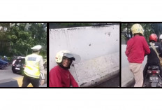 Takut dengan Polisi Usai Dicepu Ojol, Penumpang Ini Milih Kabur dengan Motor