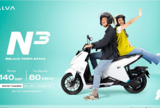 ALVA N3 Motor Listrik Praktis buat Mobilitas Harian Kamu