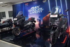 Rayakan Perjalanan 25 Tahun, Yamaha Luncurkan MAX Special Livery NMAX, XMAX dan TMAX