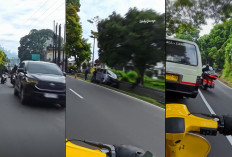 Sedang Touring, Pemotor Ini Temukan Banyak Kejadian dalam Satu Perjalanan