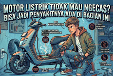 Motor Listrik Tidak Mau Ngecas? Bisa Jadi Penyakitnya Ada di Bagian Ini