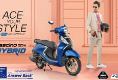 Kembaran Yamaha Fazzio Ini Cuma Rp 14 Jutaan, Siap Saingi Honda Genio dengan Mesin Hybrid