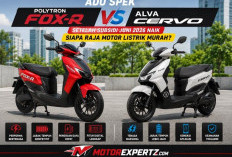 Adu Spek Polytron Fox-R vs ALVA Cervo Setelah Subsidi Juni 2026 Naik: Siapa Raja Motor Listrik Murah?