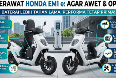 Tips Merawat Honda EM1 Agar Awet, Performa Tetap Optimal dan Baterai Lebih Tahan Lama