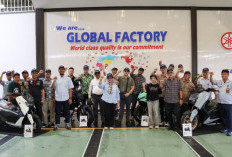 Motor Yamaha Buatan Indonesia Tembus 40 Negara, Ini Rahasia di Balik Proses Produksinya