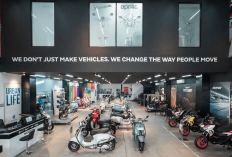 Ekspansi ke Timur, Piaggio Indonesia Resmikan Dealer Motoplex 4 Brand di Makassar 