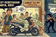 Kunci Nyantol dan Setang Lurus, Budaya Saling Percaya atau Nyali Kelewat Tinggi Pemotor Indonesia?
