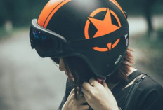 Pakai Helm Open Face Setiap Hari, Aman Gak Sih?