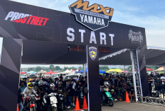 Unik! Balap di Landasan Pesawat, MAXI Drag Combat Tutup Perayaan Satu Dekade MAXI Yamaha