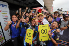 M Faerozi dan Arai Agaska Dominasi Podium Juara di AP240 pada ARRC 2024 Mandalika