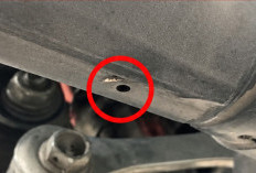 Pernah Melihat Lubang di Bawah Knalpot Motor? Ini Fungsi Sebenarnya