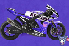 Honda Fireblade dengan Livery Kuromi Siap Mengaspal di Suzuka 8 Hours 2026
