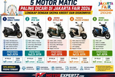 5 Motor Matic Paling Dicari di Jakarta Fair 2026, Lengkap dengan Skema Kredit dan Diskonnya!