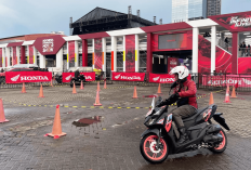 Puluhan Bikers Jajal Langsung Performa New Honda Vario 125 dan Asah Skill Safety Riding
