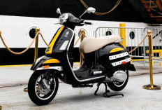 Vespa Luncurkan Edisi Khusus Amerigo Vespucci, Terinspirasi Kapal Legendaris Italia