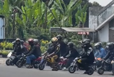 Viral! Akhir Pekan, Komunitas Motor Kurcaci Asyik Touring dan Sunmori