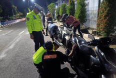 Ganggu Kenyamanan Pasien RSUD, Satlantas Polres Lebak Tertibkan Knalpot Tidak Sesuai Spesifikasi