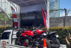 Dua Moge Ducati Mewah Disita dari OTT KPK Immanuel Ebenezer