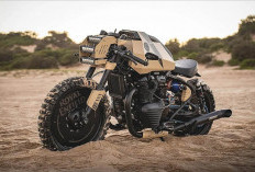 Royal Enfield Shotgun 650 Disulap Jadi Motor Rally Adventure, Tampil Sangar ala Desert Eagle